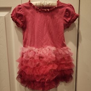Hanna Andersson Pink Tulle Ombre Dress